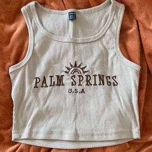 Shein Palm Springs Crop Top